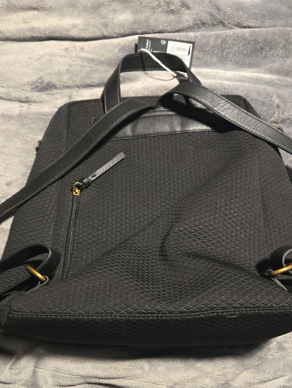 The Sak-"Olvera City" Backpack in Black Diamond Neoprene-One Size - Picture 11 of 16